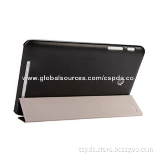 Ultra-slim 3 Bars Stand Folio Leather Tablet PC Case for Asus Fonepad 7 ME175CG